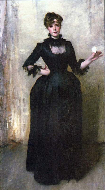 LADY wITH A rOSE